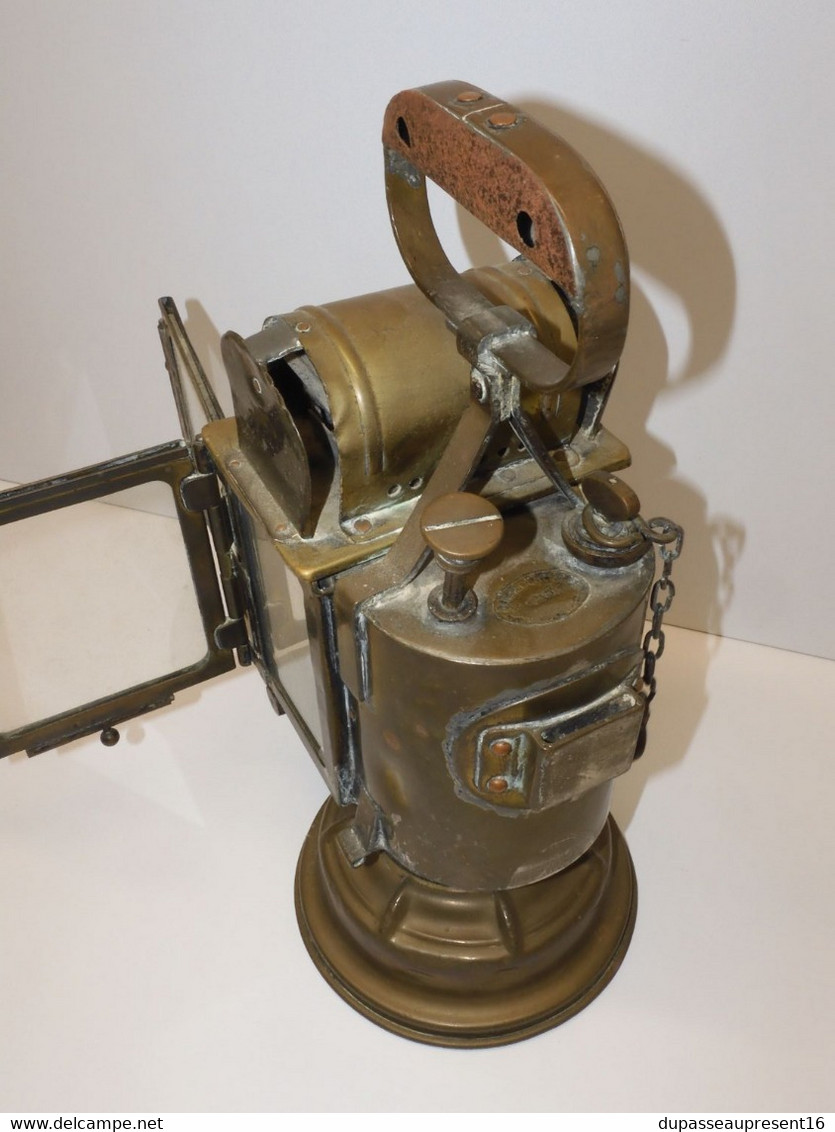 *BELLE ANCIENNE LAMPE TRAIN DEHAIL GRENIER CONSTRUCTEUR COMPLETE JUS GRENIER  E - Luminaires & Lustres