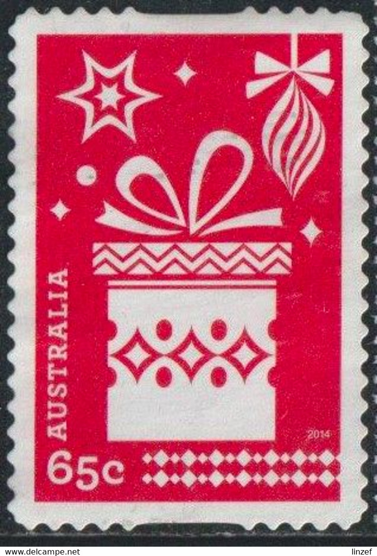 Australie 2014 Yv. N°4072 - Noël, Cadeau Stylisé - Oblitéré - Used Stamps