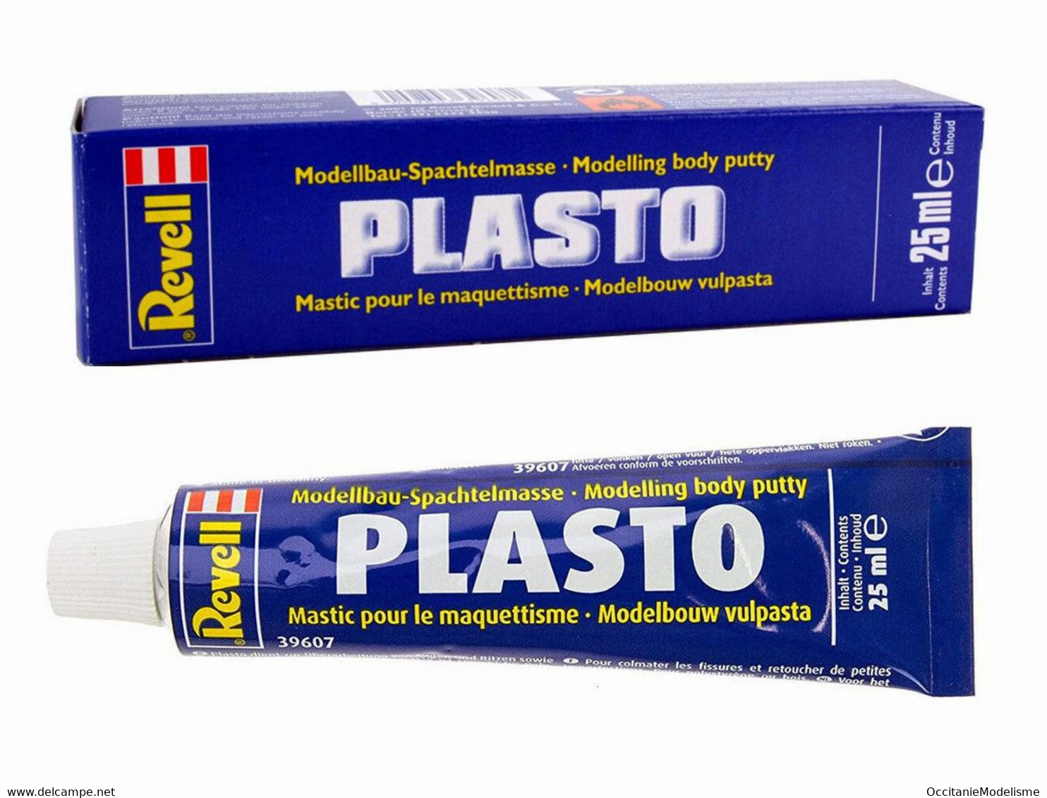 Revell - PLASTO 25ml Mastic De Finition Putty Pour Maquette Réf. 39607 - Outils & Peintures