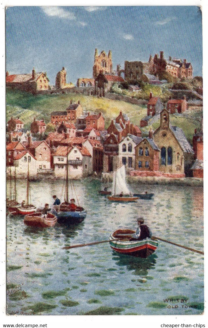 WHITBY - Old Town - H.B. Wimbush - Tuck Oilette 7773 - Whitby