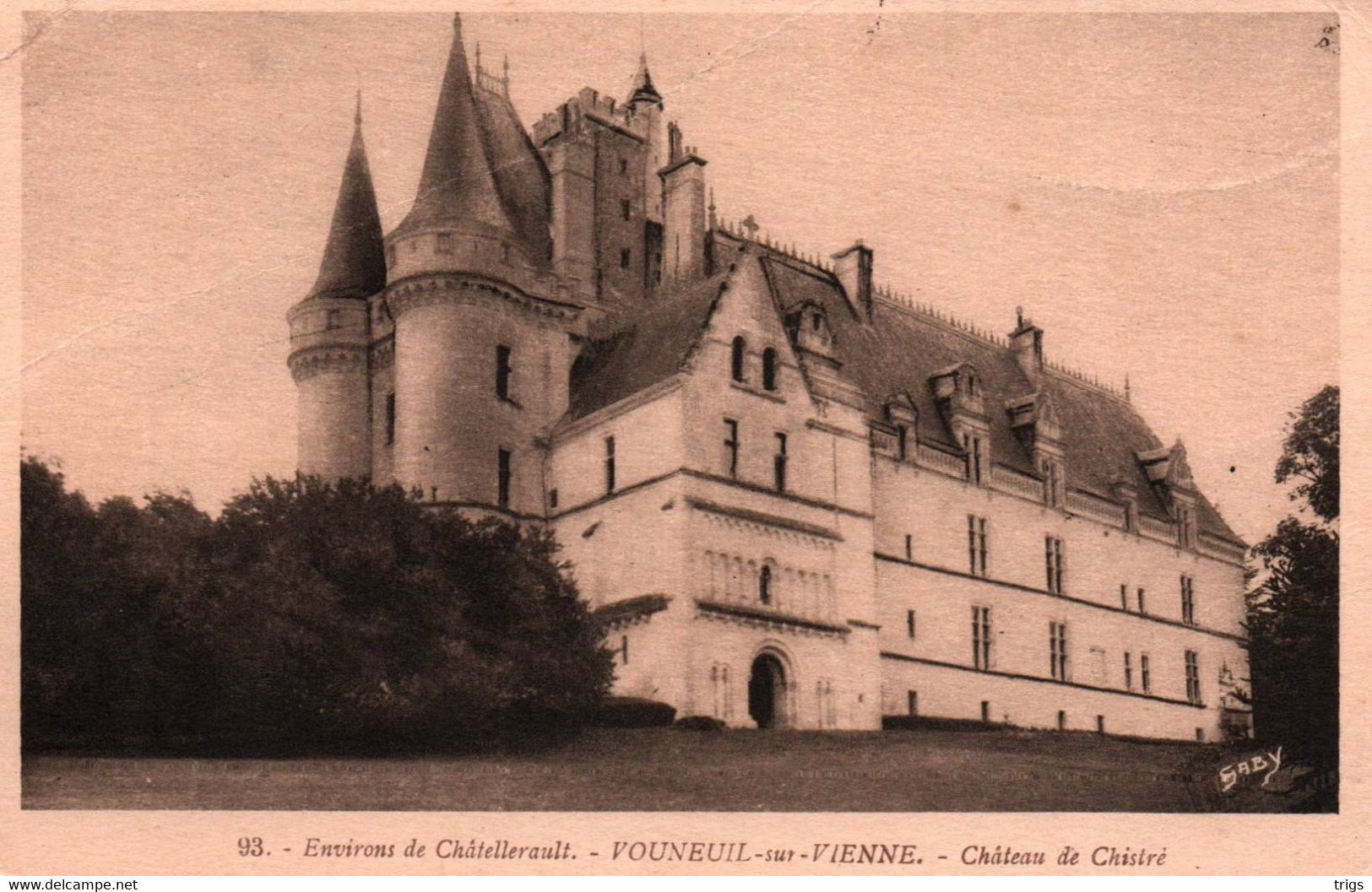 Vouneuil Sur Vienne - Château De Chistré - Vouneuil Sur Vienne