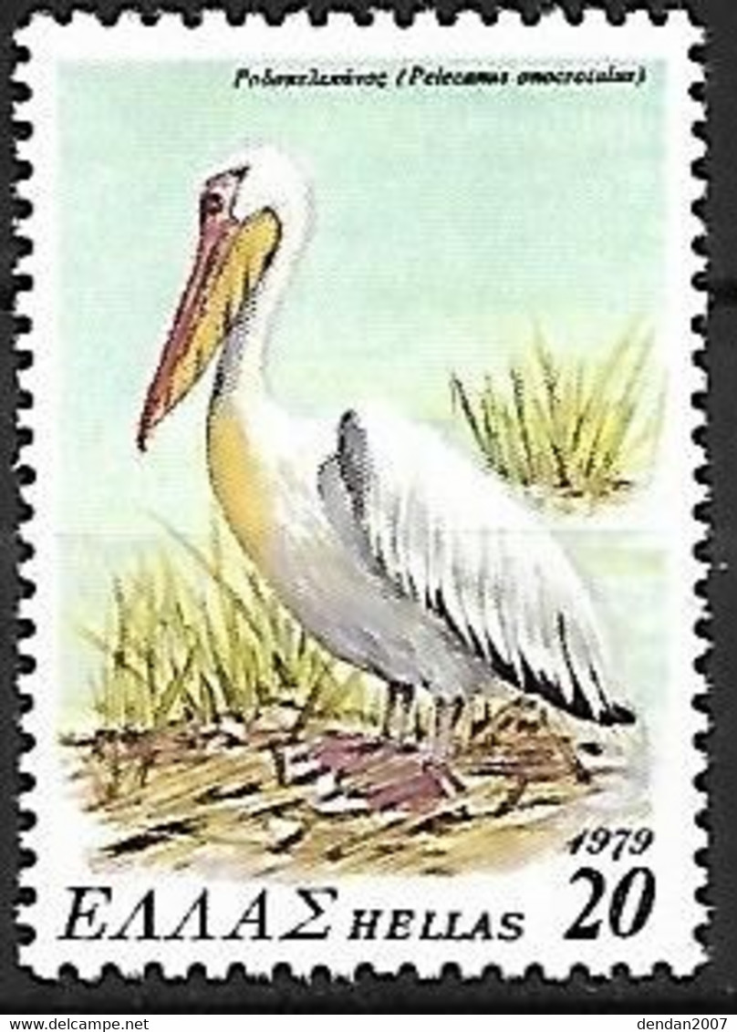 Greece - MNH ** 1979 :    Great White Pelican  -  Pelecanus Onocrotalus - Pelikanen