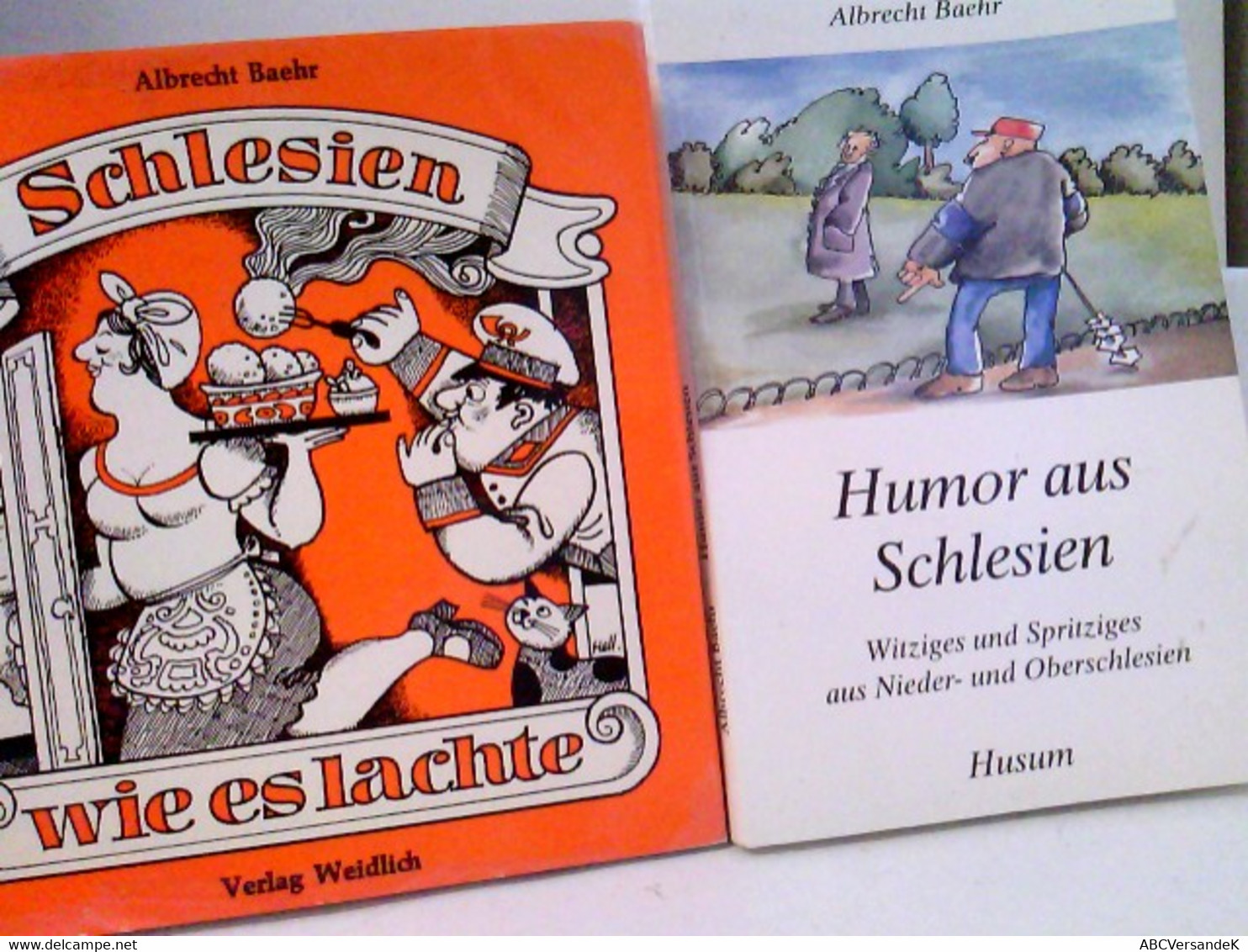 Konvolut: 2 Bände Humor / Schlesien - Humor