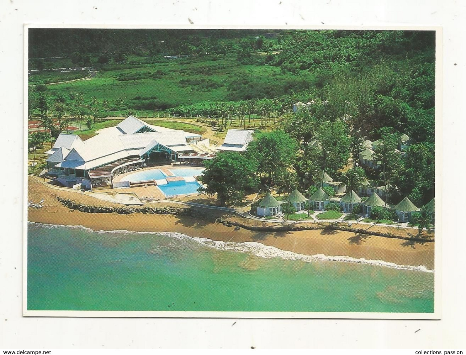 Cp , GUADELOUPE,BASSE TERRE ,hôtel FORT ROYAL ,photo E. Valentin ,vierge - Basse Terre
