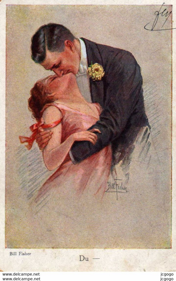 ILLUSTRATEUR  Bill FISHER  Le Baiser - Fisher, Bill