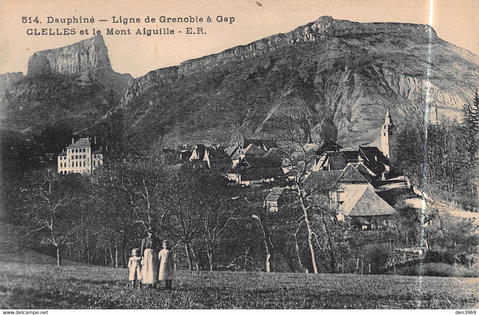 CLELLES (Isère) Et Le Mont Aiguille - Ligne De Grenoble à Gap - Clelles