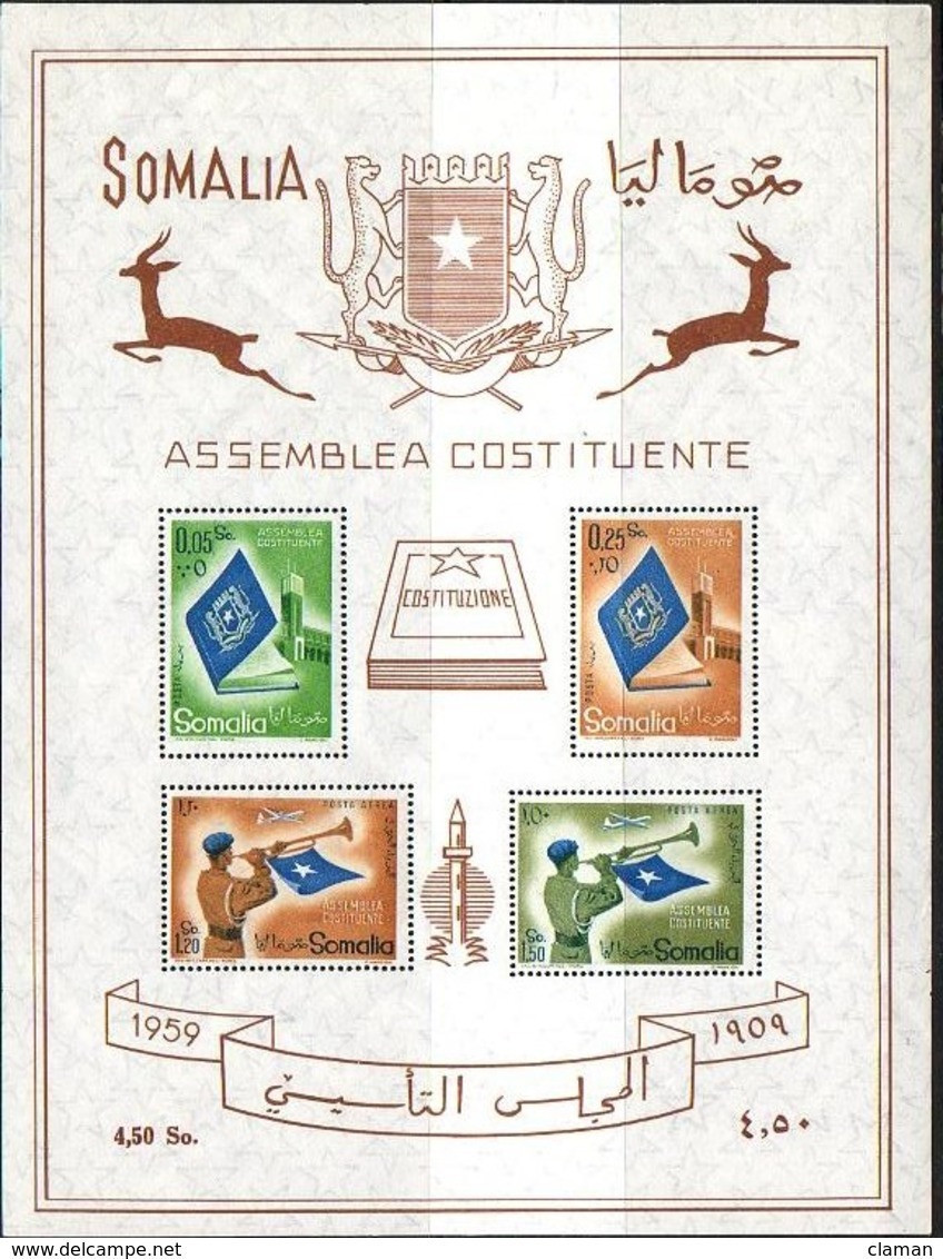 Somalia (AFIS )- 1959 Assembly-Assemblée-Versammlung (Livres/Books-Flags/Drapeaux) ** - Somalia (AFIS)