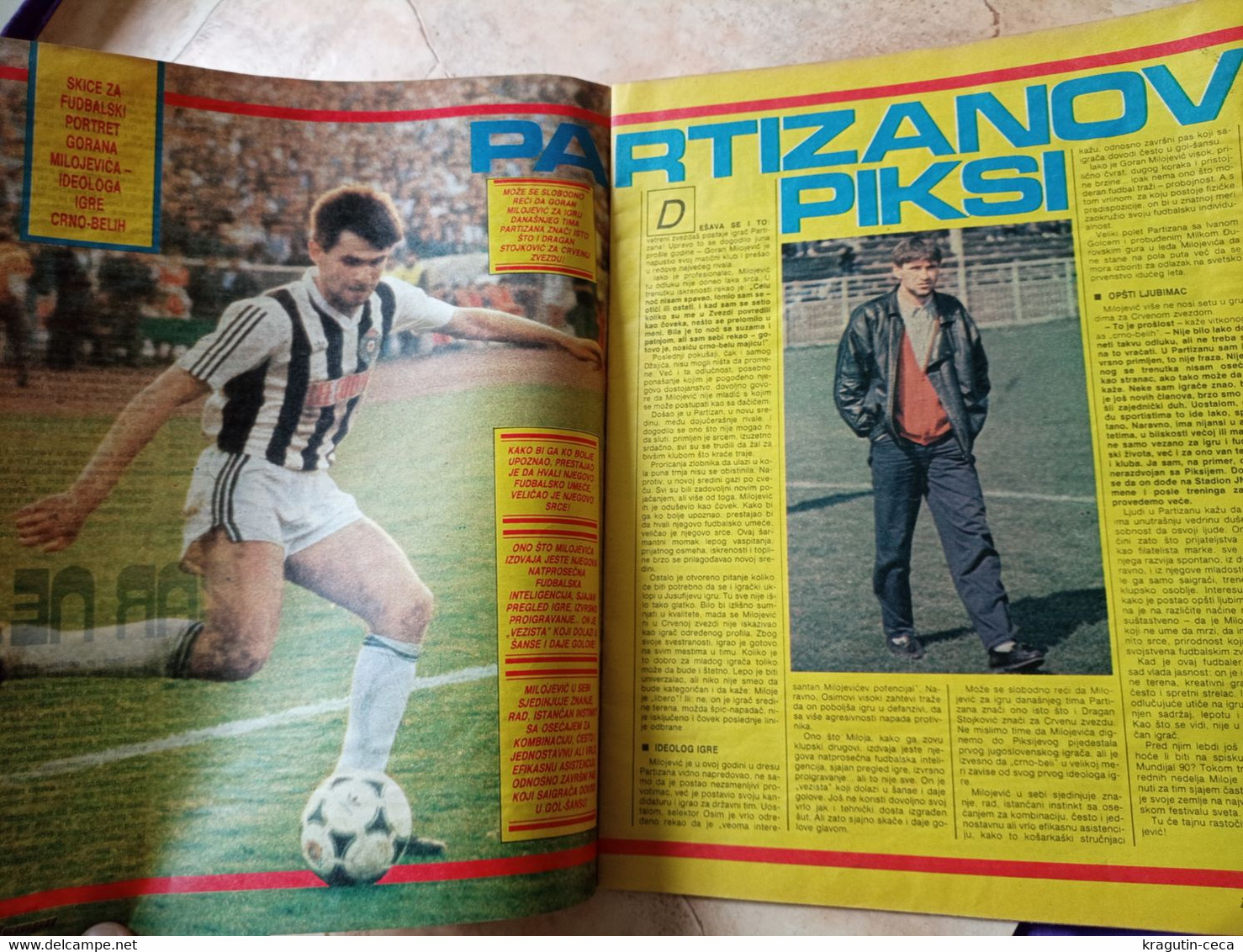 1989 TEMPO YUGOSLAVIA SERBIA SPORT FOOTBALL MAGAZINE NEWSPAPERS BASKETBALL CHAMPIONSHIPS PARTIZAN PIKSI SEKULARAC ZVEZDA - Sport