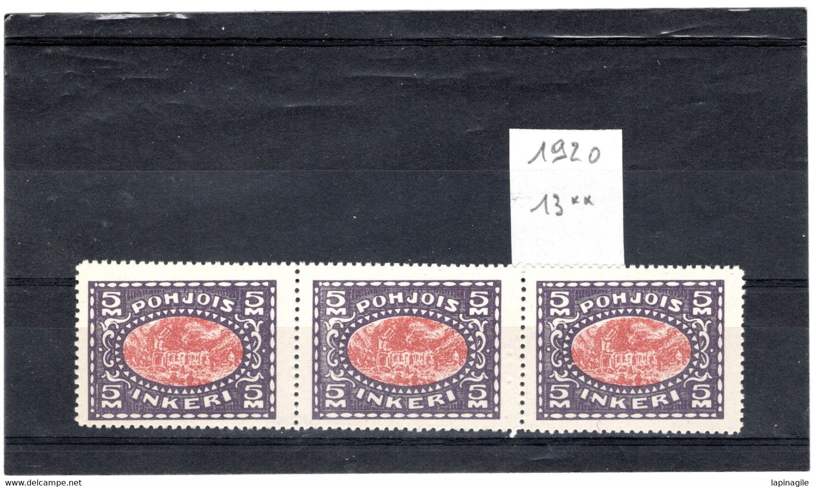 INGRIE 1920 YT N° 13 Neuf** MNH Par 3 - Sonstige & Ohne Zuordnung