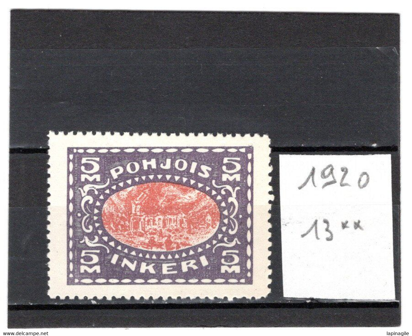 INGRIE 1920 YT N° 13 Neuf** MNH - Autres & Non Classés