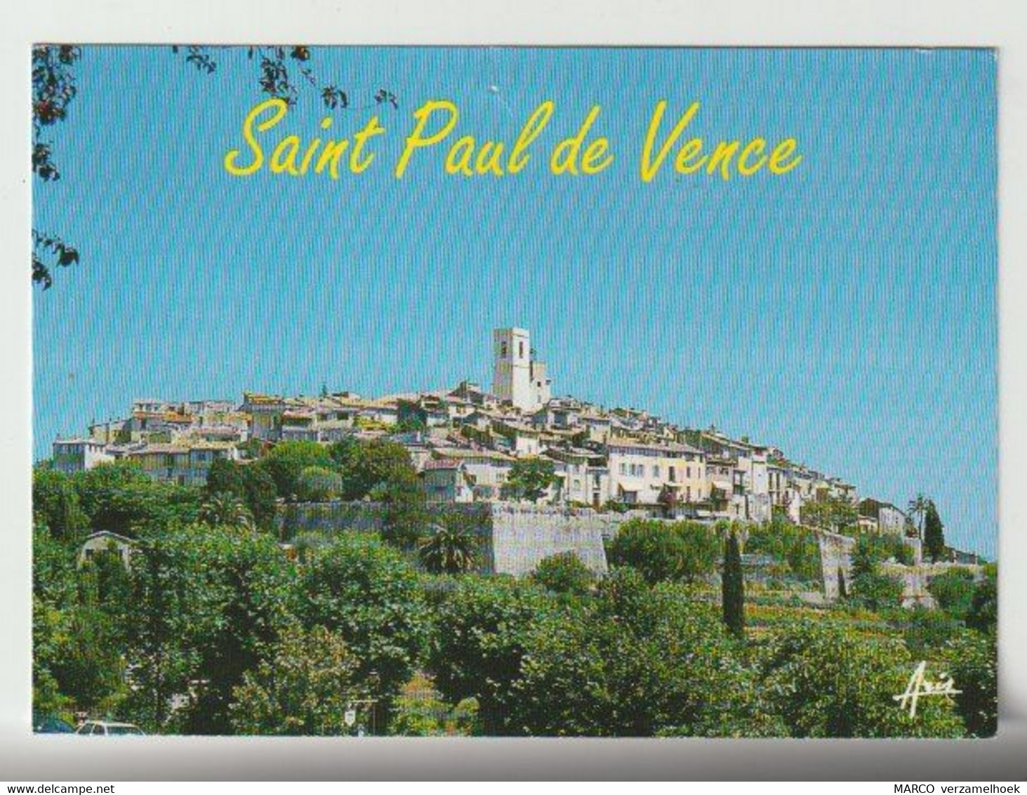 Postcard-ansichtkaart: Lumière Et Beauté De La Côte D'azur Saint Paul De Vence (F) 1999 - Vence