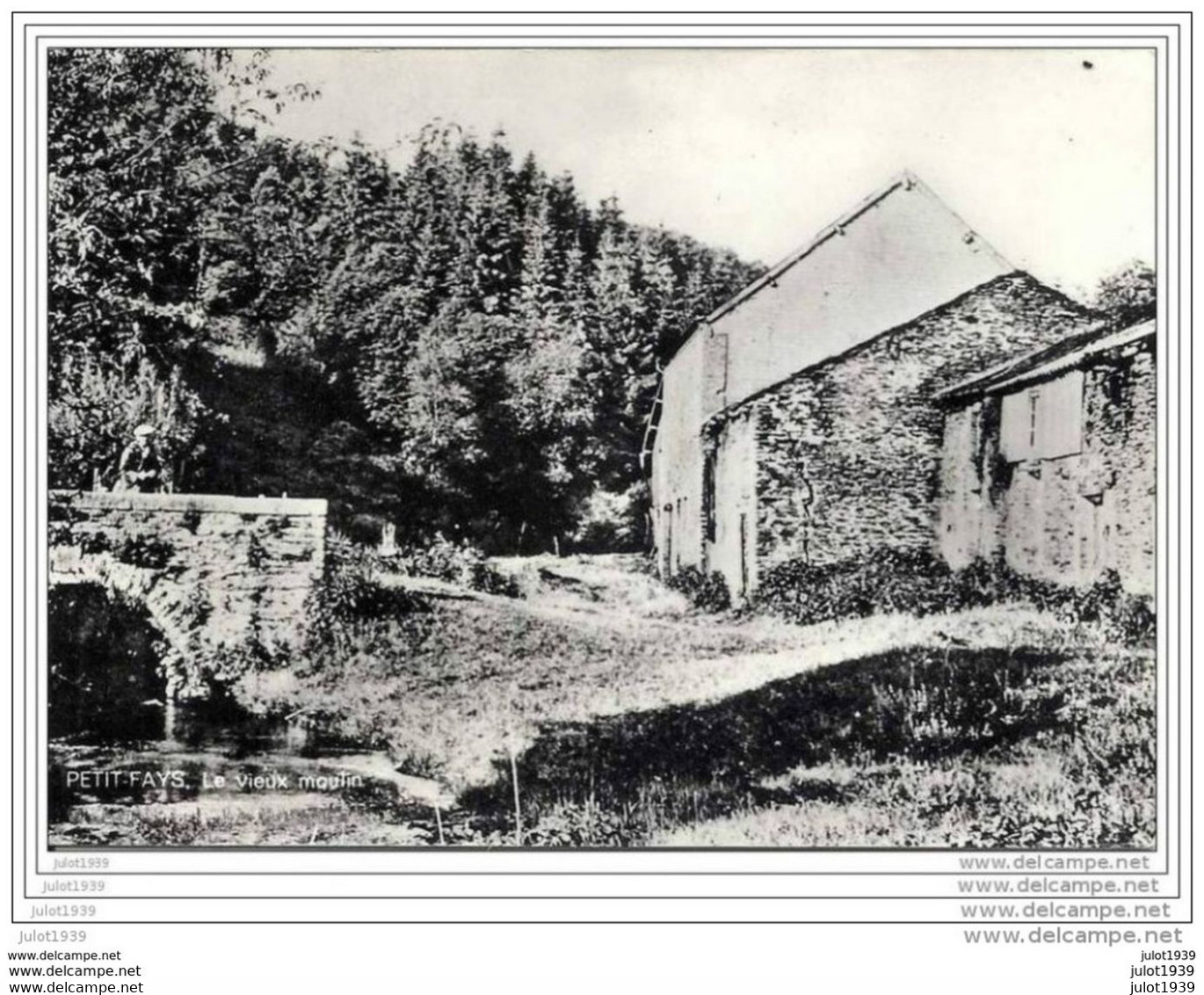 PETIT - FAYS ..-- BIEVRE ..-- Le Vieux MOULIN . - Bièvre