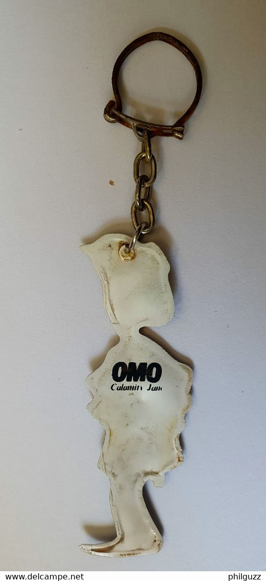 PORTE CLES PUBLICITAIRE LUCKY LUKE OMO  - 60s - CALAMITY JANE (2) - Objets Publicitaires