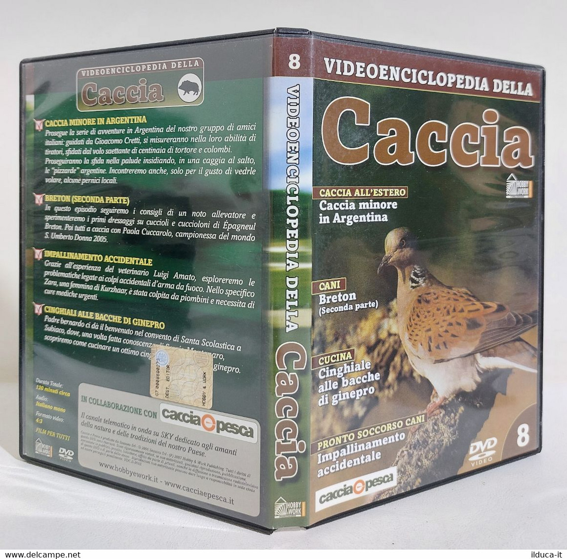 I119992 DVD - Video Enciclopedia Della Caccia Nr 8 - Cinghiale, Breton - Deporte