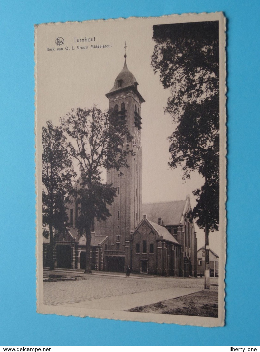 Kerk Van O.L.Vrouw Middelares > Turnhout ( Edit. L. Claes & Zoon ) Anno 19?? ( Zie / Voir Photo ) ! - Turnhout