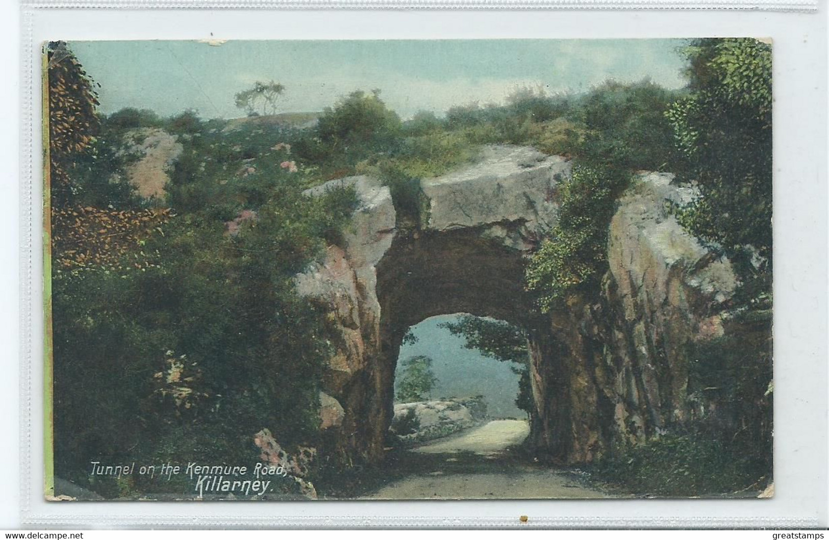 Devon Postcard Killarney Tunnel On The Kenmure Road Posted Hambridge 1907 Bb Series - Kilkenny