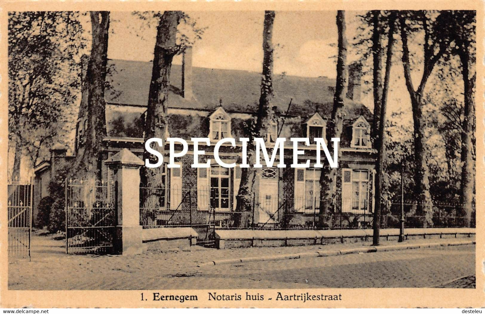 Notaris Huis Aartrijkestraat -  Eernegem - Ichtegem