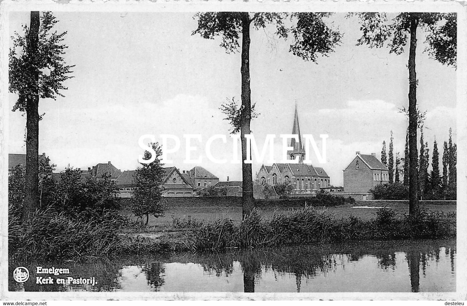 Kerk En Pastorij -  Emelgem - Izegem