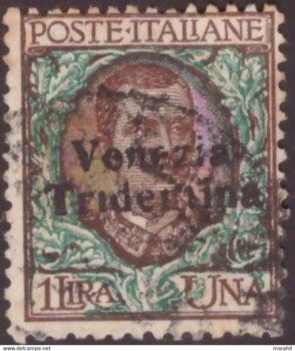 Venezia Tridentina 1918 SaN°27 1L. (o) Vedere Scansione - Afgestempeld