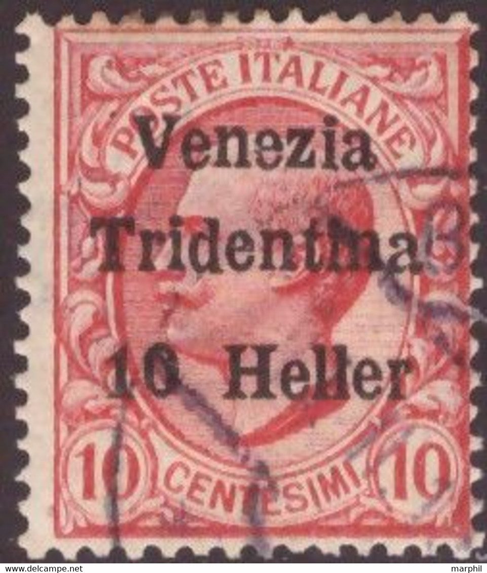 Venezia Tridentina 1918 SaN°29 10H (o) Vedere Scansione - Used