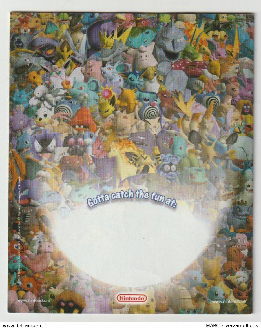 Brochure-leaflet: Nintendo 64 - Game Boy Color POKÉMON 1999 - Nintendo Game Boy