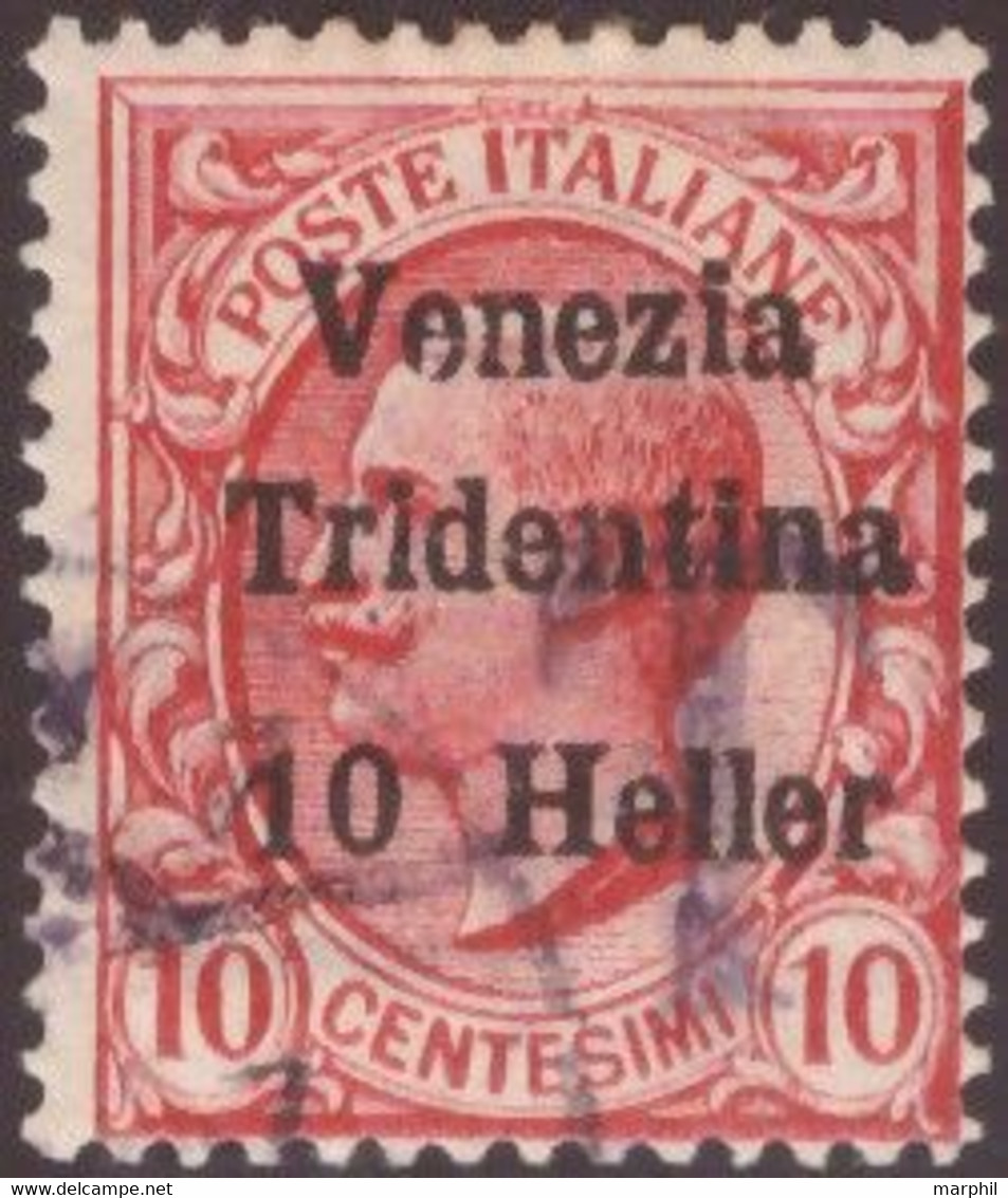 Venezia Tridentina 1918 Bolzano 1 SaN°BZ1/3 10H (o) Vedere Scansione - Oblitérés