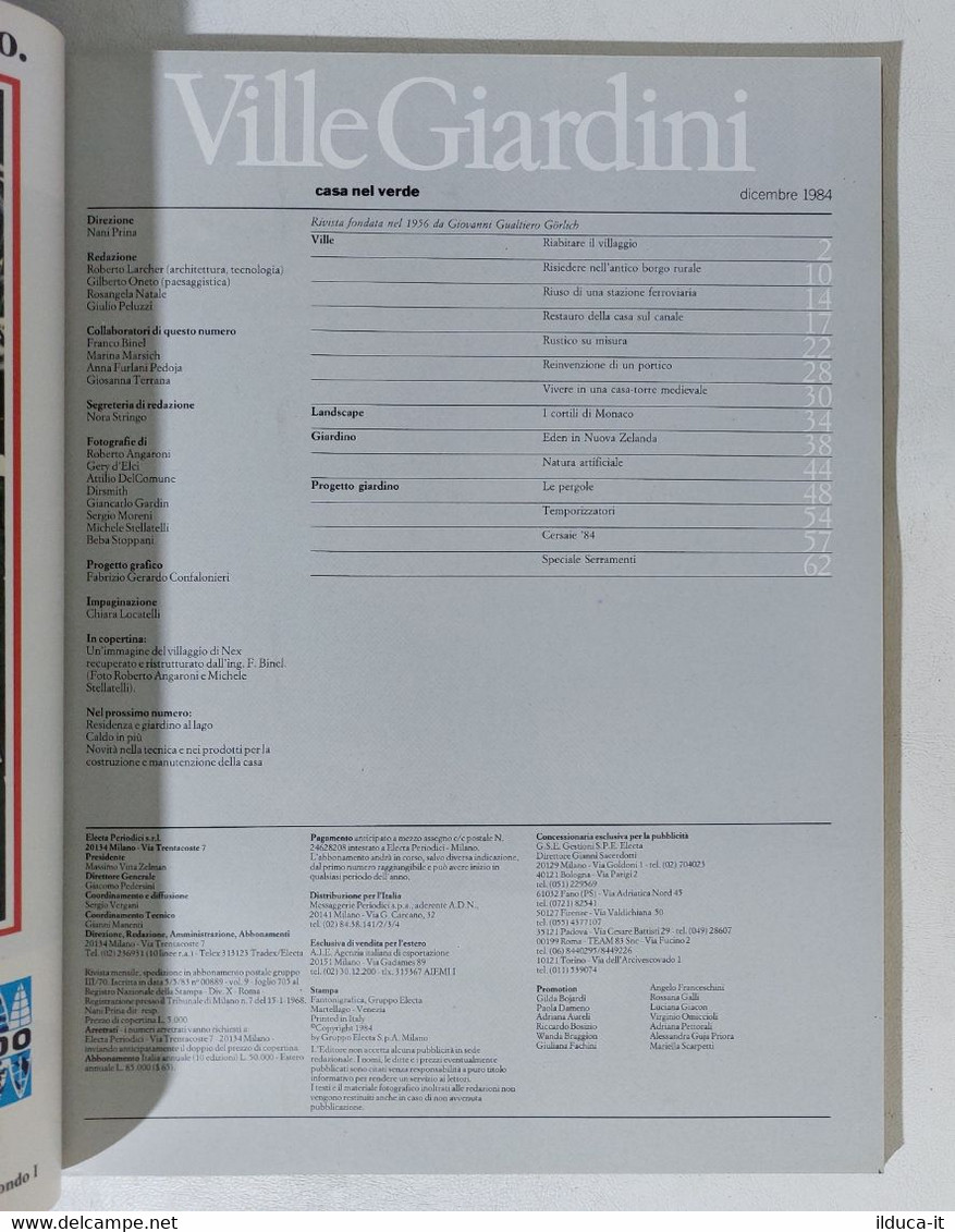 51557 - Ville Giardini - Dicembre 1984 - House, Garden, Kitchen