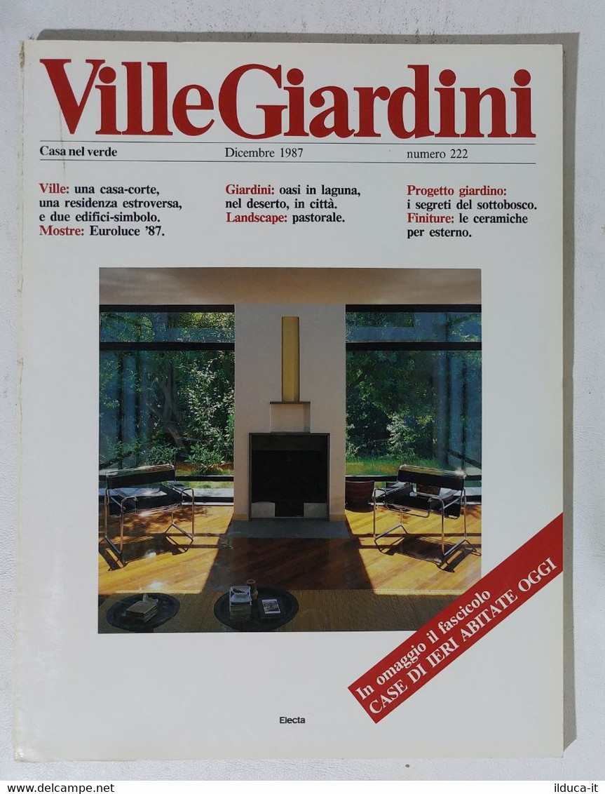 51591 - Ville Giardini Nr 222 - Dicembre 1987 - Maison, Jardin, Cuisine