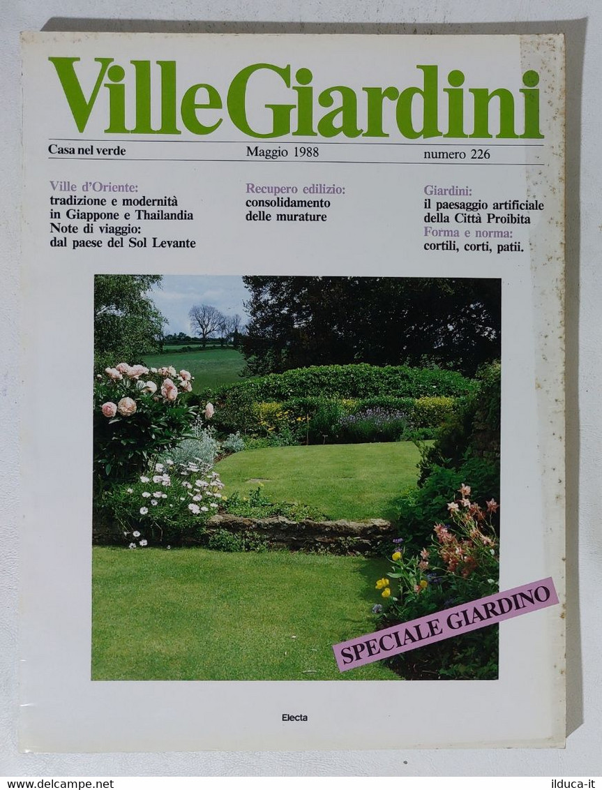 51598 - Ville Giardini Nr 226 - Maggio 1988 - Maison, Jardin, Cuisine