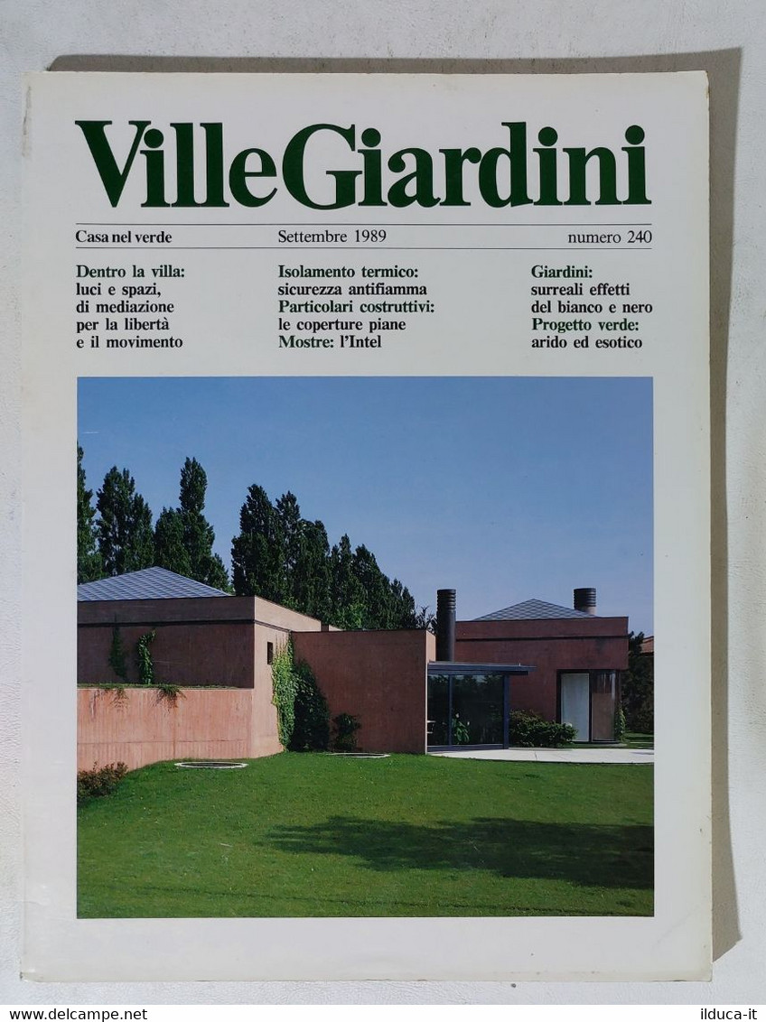 51613 - Ville Giardini Nr 240 - Settembre 1989 - Maison, Jardin, Cuisine