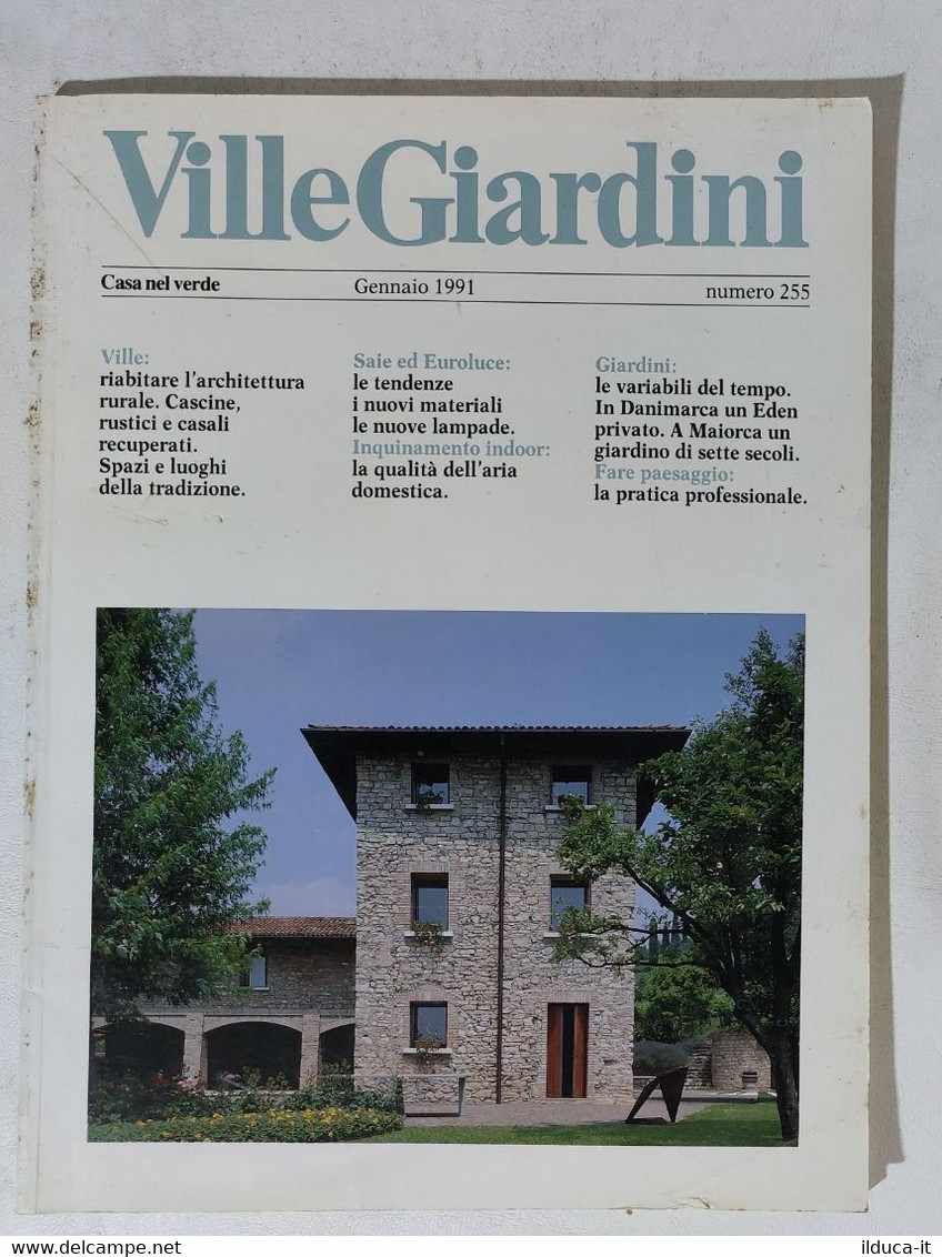 51633 - Ville Giardini - Nr 255 - Gennaio 1991 - House, Garden, Kitchen