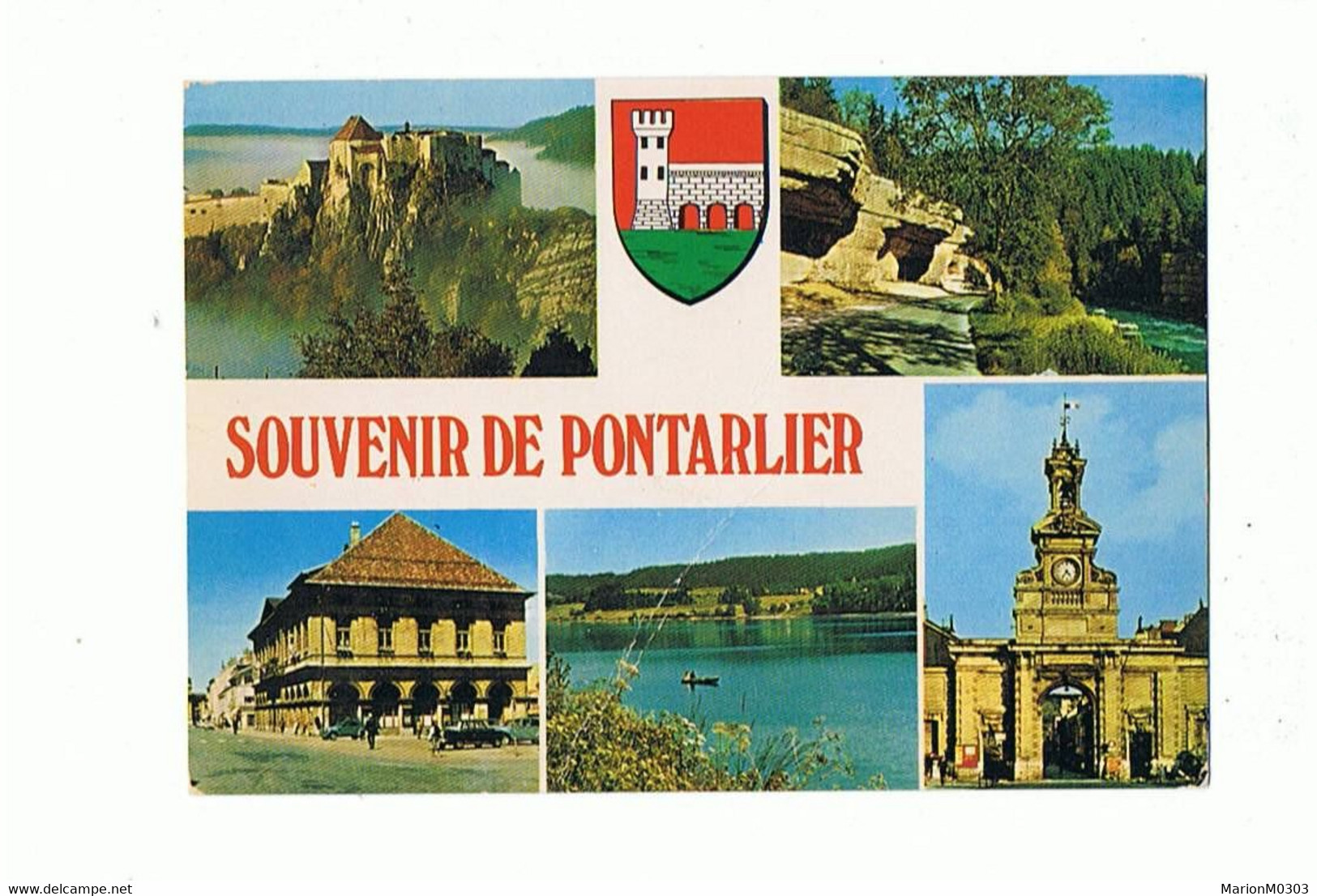 25  - PONTARLIER - Souvenir De Pontarlier - Multivues - 386 - Pontarlier