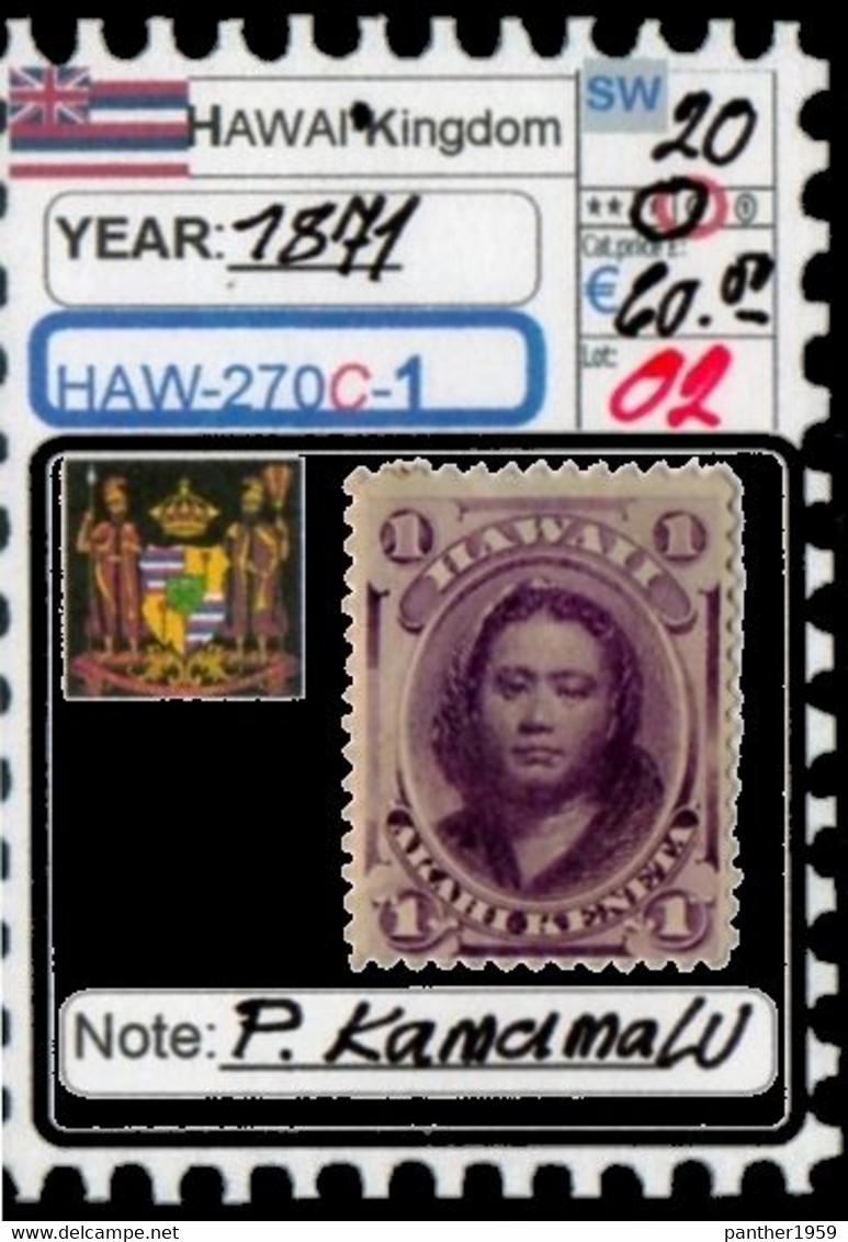 AMERICA#:US# HAWAII#ROYAL:#CLASSIC# (HAW-270C-1) (02) - Hawaï