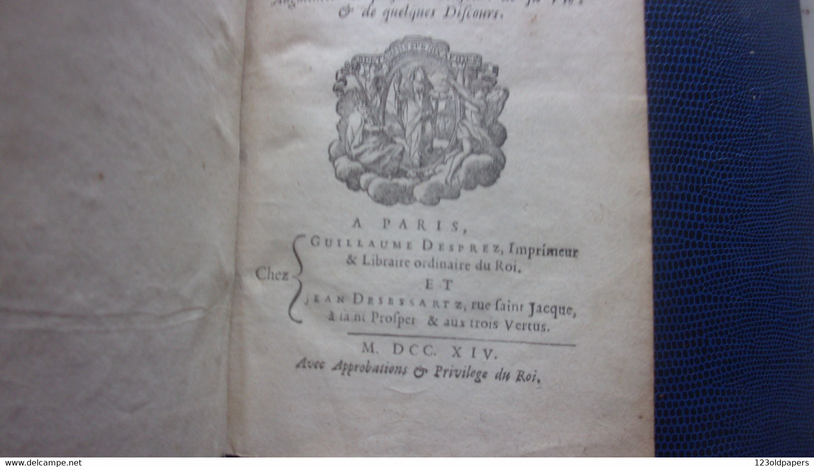 1714 PASCAL Pensées de M. Pascal sur la religion & sur quelques autres sujets /VIE DE PASCAL PAR SA SOEUR PERIER