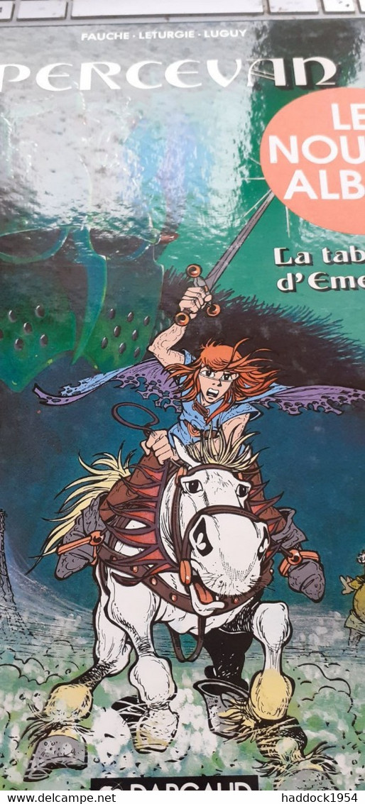 La Table D'émeraude PERCEVAN FAUCHE LETURGIE LUGUY Dargaud 1995 - Percevan