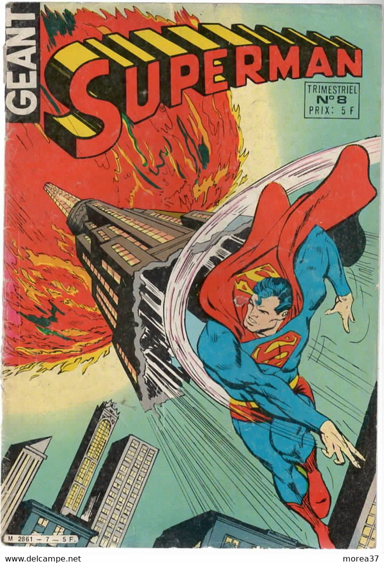 SUPERMAN GEANT   N°8    Ant 1 - Superman
