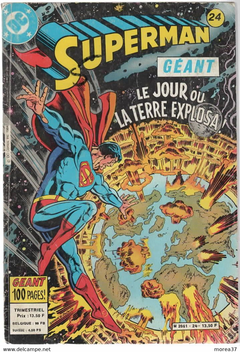 SUPERMAN GEANT   N°24    Ant 1 - Superman