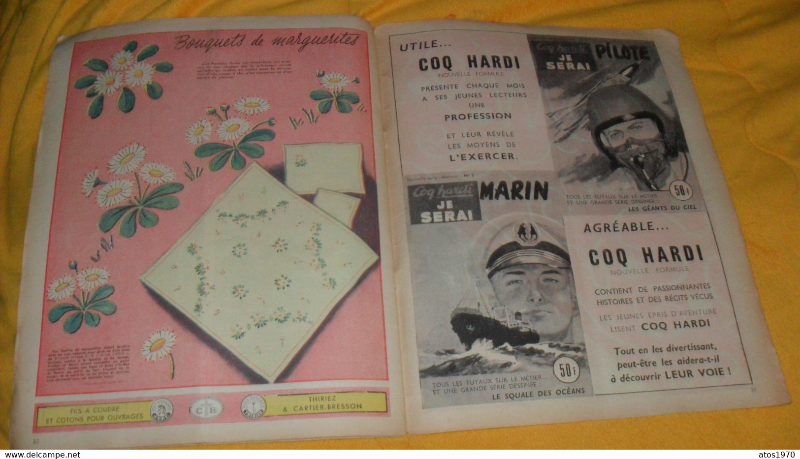 JOURNAUX REVUE MON OUVRAGE N°83 AOUT 1955..