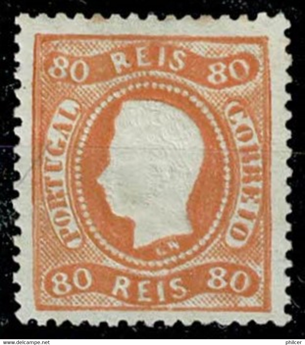 Portugal, 1867/70, # 32, MNG - Nuevos