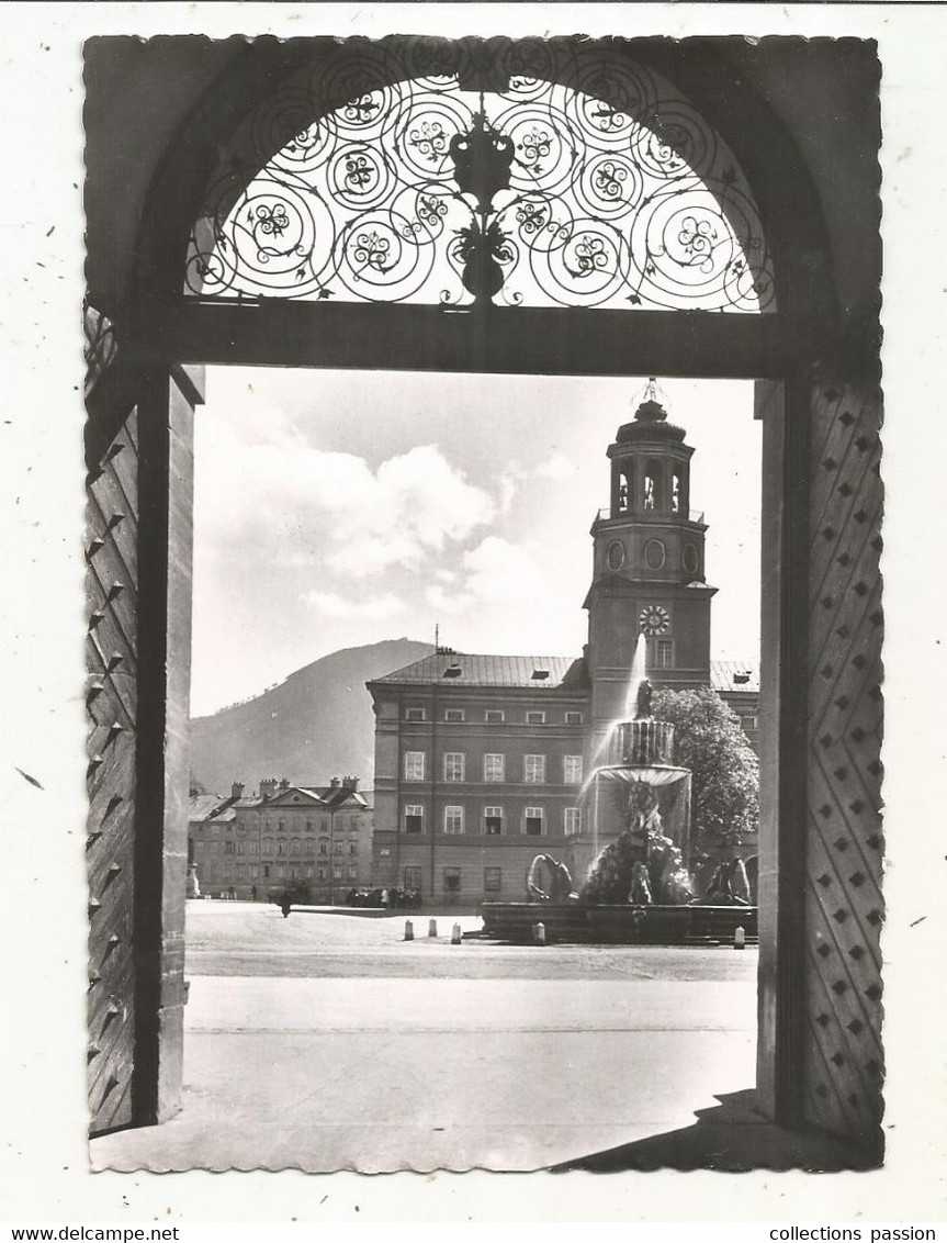 Carte Postale , Autriche , SALZBURG , 1956, Salzburger Festspiele 19 Im 56 ,MOZARTJAHR , 1756 - Máquinas Franqueo (EMA)