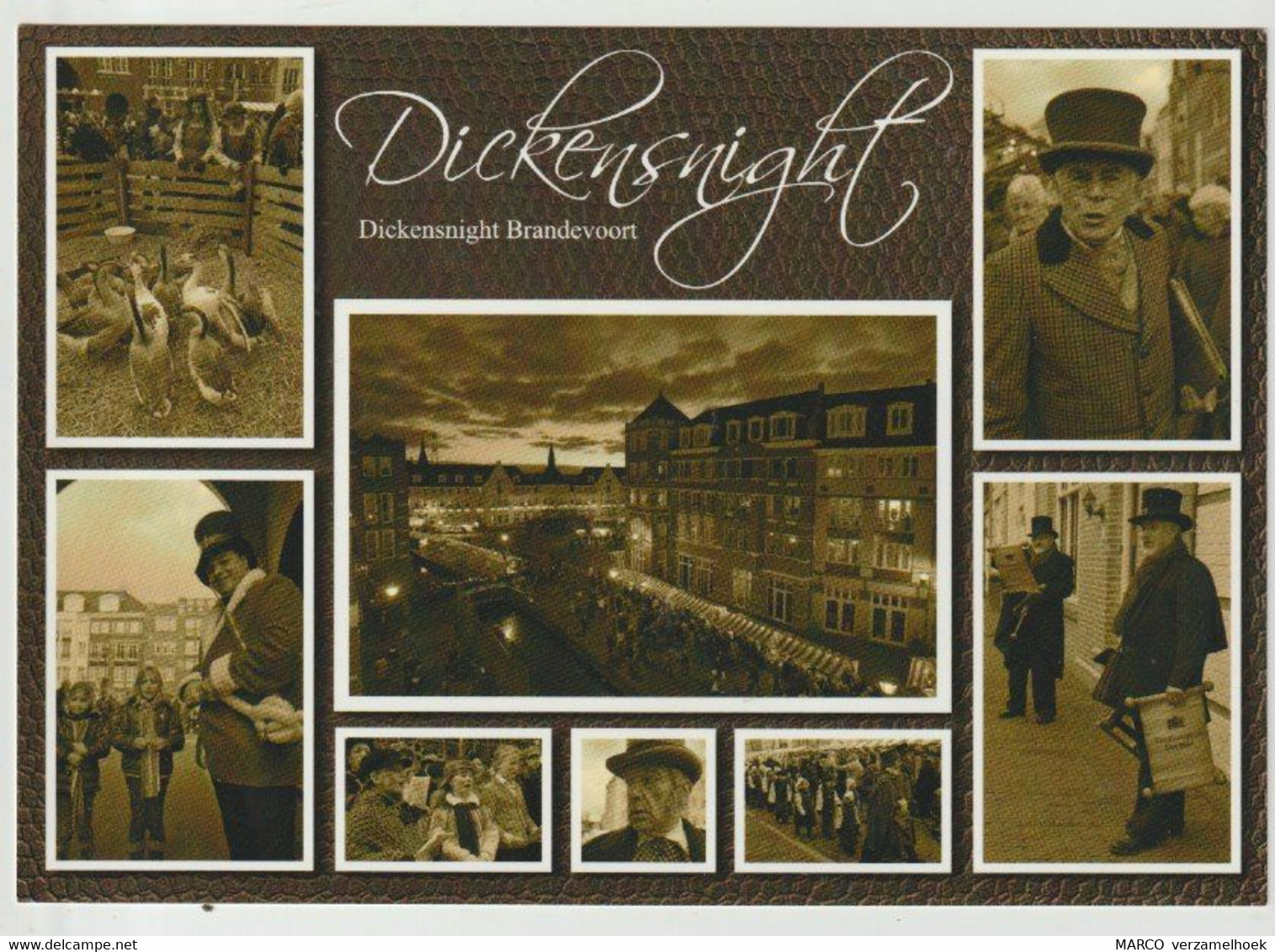 Postcard - Ansichtkaart: Stichting Dickensnight Brandevoort Helmond (NL) 2010 - Helmond