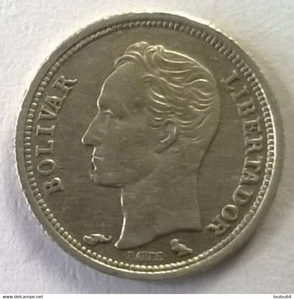Monnaie - Venezuela - 25 Centimos 1960 - Argent - Superbe - - Venezuela