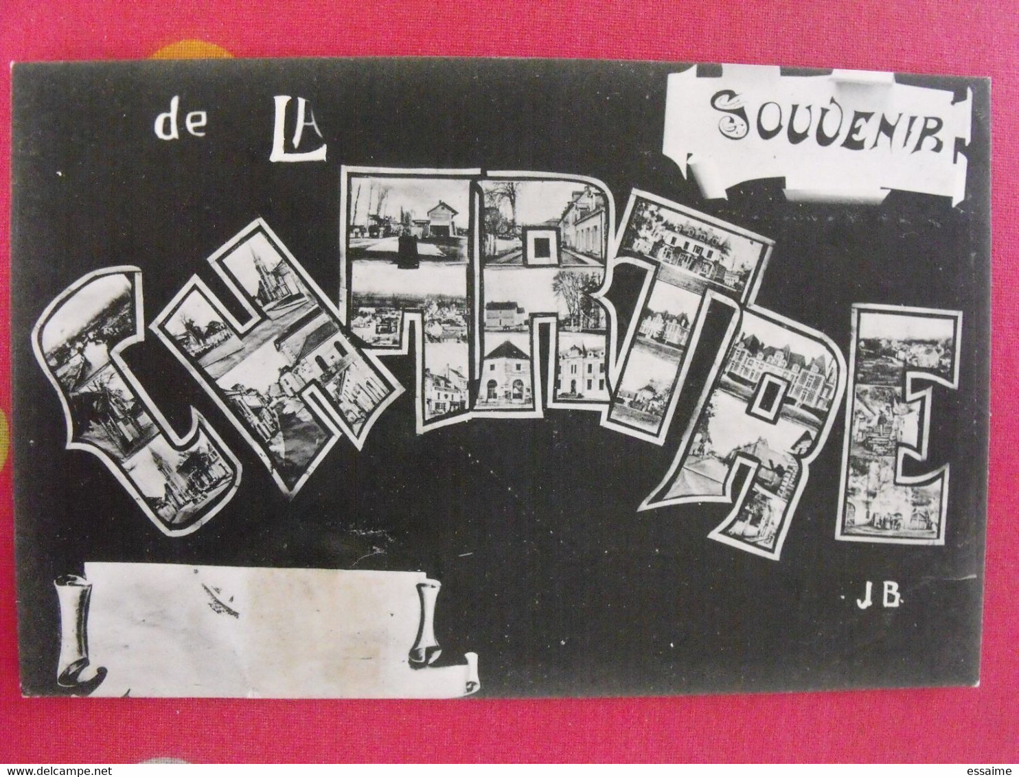 Carte Postale Souvenir De  La Chartre. Sarthe 72 - Souvenir De...