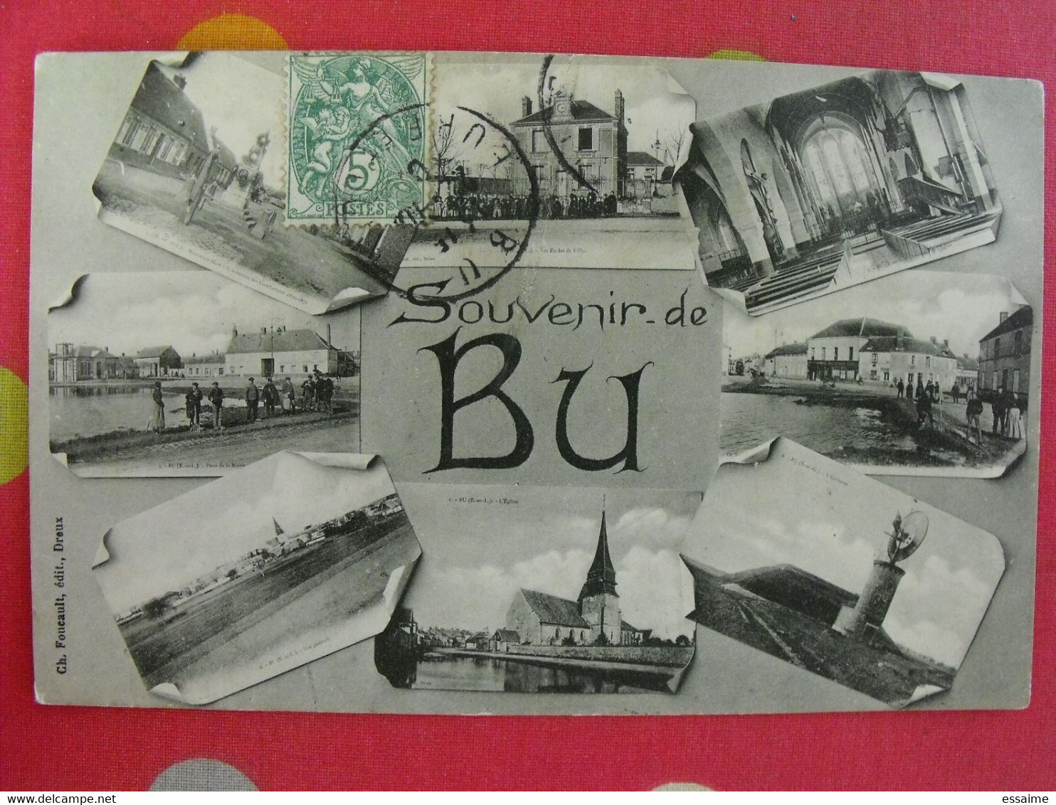 Carte Postale Souvenir De Bu. 72 Sarthe - Souvenir De...