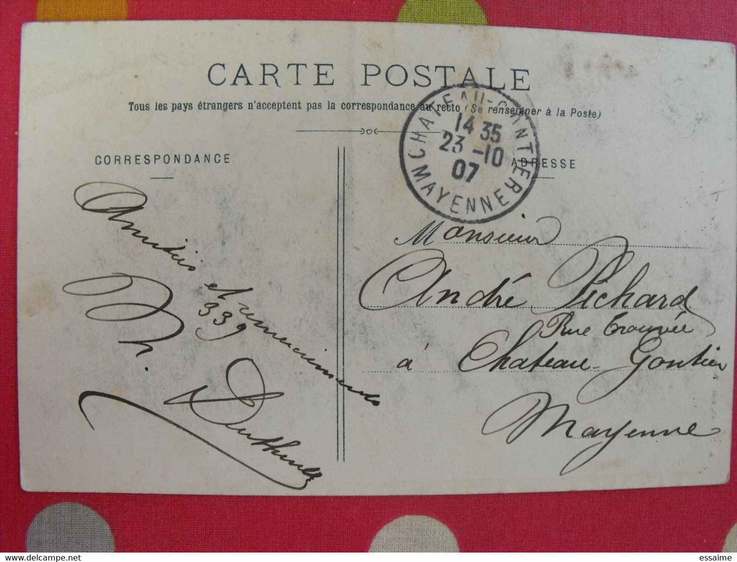 Carte Postale Souvenir De Bu. 72 Sarthe - Souvenir De...
