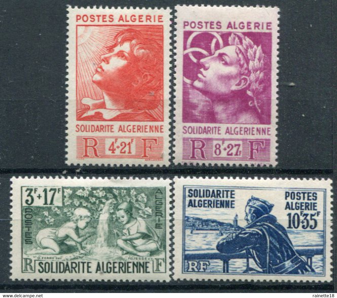 Algérie       249/252 * - Neufs