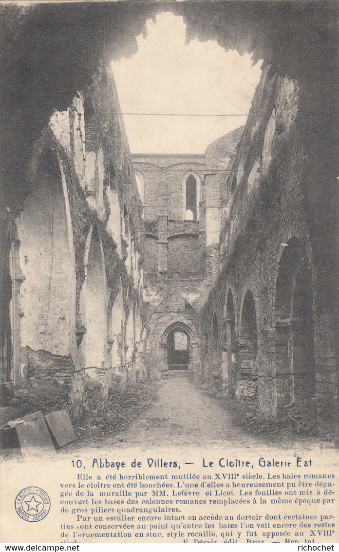 Abbaye De Villers (la-Ville) - Le Cloître, Galerie Est - Villers-la-Ville