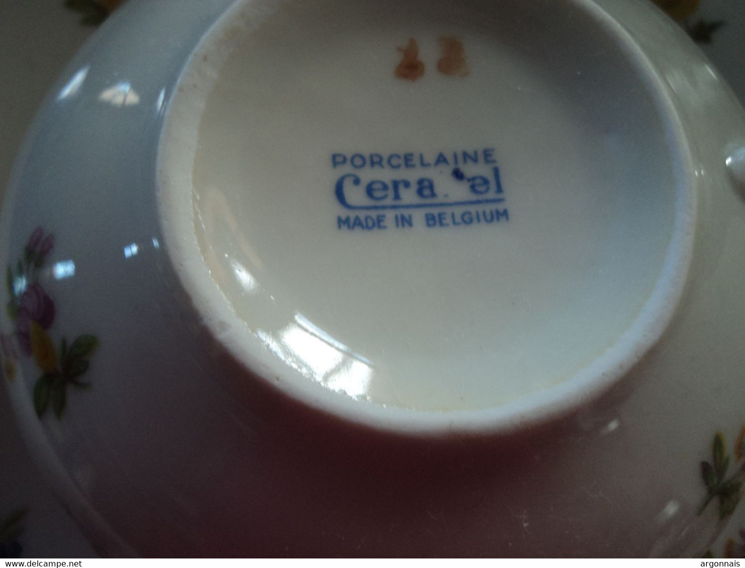 SERVICE A CAFE PORCELAINE CERABEL - Tasses