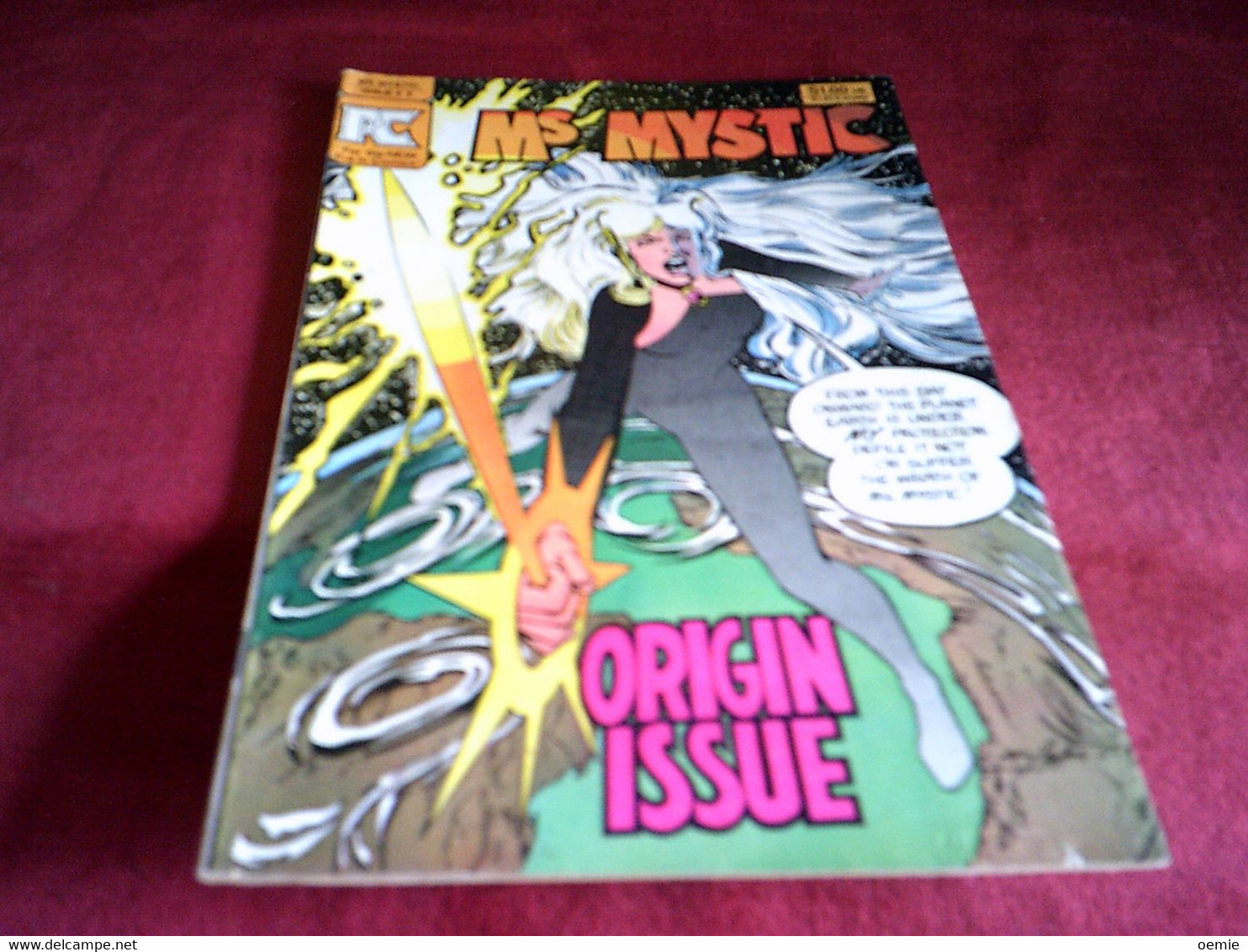 Ms MYSTIC   ORIGIN  ISSUE N° 1 OCTOBER 1982 - Altri Editori