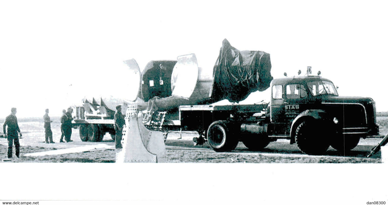 PHOTO 19 X 10 CMS CAMION BERLIET TYPE GBR SOCIETE STAG TRANSPORT DE CABINES - Auto's